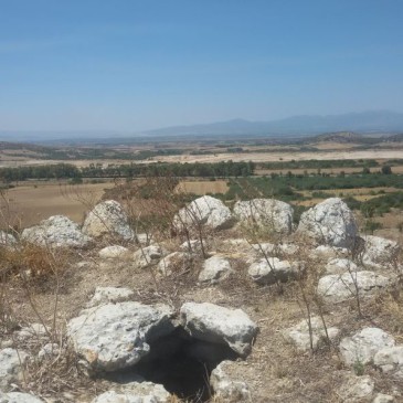 La tholos forata in cima